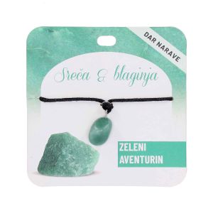 Obesek Zdravje, zeleni aventurin