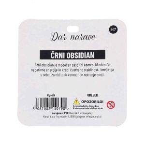 Obesek Zdravje, obsidian