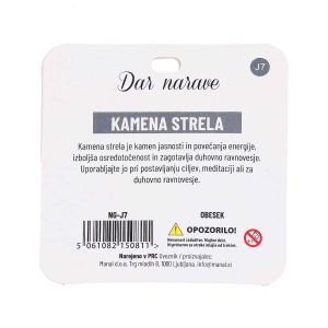 Obesek Zdravje, kamena strela