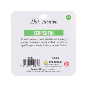 Obesek Zdravje, serpentin