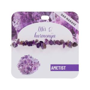 Zapestnica Zdravje, ametist