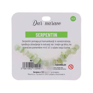 Zapestnica Zdravje, serpentin