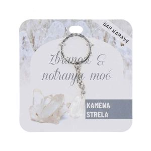Obesek za ključe Zdravje, kamena strela