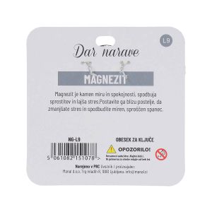 Obesek za ključe Zdravje, magnezit