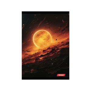 Zvezek, Target, A4, 52-listni, karo 5 mm, različni motivi Space