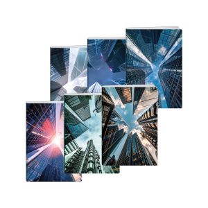 Zvezek A4 52 listni brezčrtan City, New Design