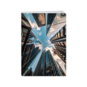 Zvezek A4 52 listni brezčrtan City, New Design