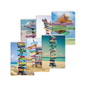 Zvezek A4 52 listni karo 5mm Directions, New Design