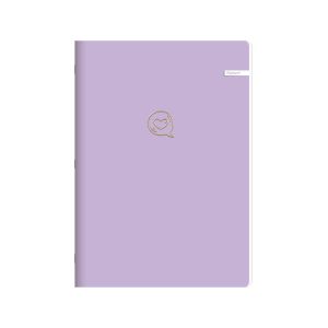 Zvezek A4 96 listni črtan Soft Touch, sortirani motivi