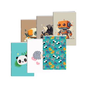 Zvezek A4, 52 listni, karo 1cm, Cute, New Design