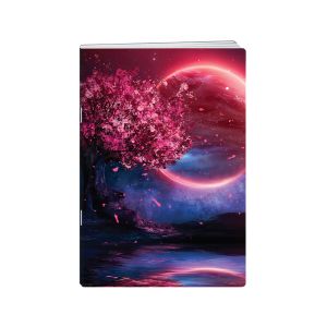 Zvezek A4, 52 listni, karo 5mm, Neon, New Design