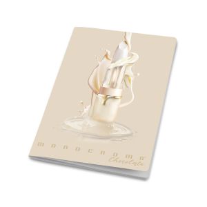 Zvezek A4 38 listni, 100g, črtan, Pigna, Monocrome White Chocolate