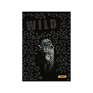 Zvezek A4 80 listni karo 5mm Animal Wild, Target
