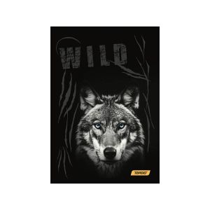 Zvezek A4 80 listni karo 5mm Animal Wild, Target