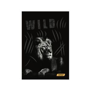 Zvezek A4 80 listni karo 5mm Animal Wild, Target