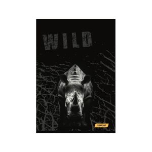Zvezek A4 80 listni karo 5mm Animal Wild, Target
