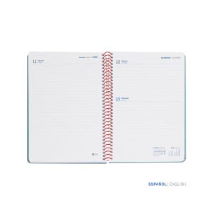 Šolski planer, dnevni, 10-mesečni, špiralni, 155x213mm, Coral 26/27