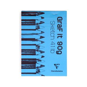 Skicirni blok, A4, 80-listni, GraF it 90g