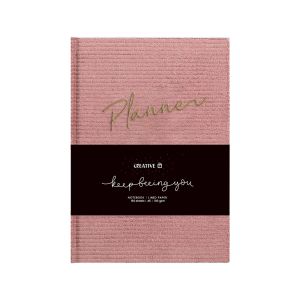 Notes Velevet 14x 20 cm, sort