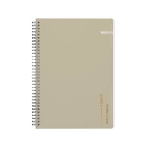 Šprialni zvezek A4 100 listni črtan I Like, 70g papir, 320g platnica, odpornaj na praskanje, zlatoti
