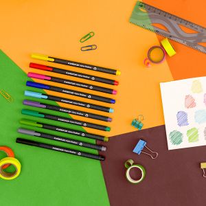 Flomastri, Staedtler, Triplus Fineliner, 10 kos, kartonska embalaža