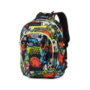 Set Nahrbtnik LED Generation Z s pripadajočo peresnico All Sports