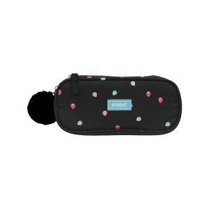 Prazna peresnica, ovalna, 1 zadrga, Compact, Light Berry
