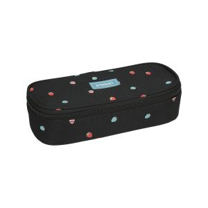 Prazna peresnica, ovalna, 1 zadrga, Compact, Light Berry