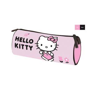 Okrogla prazna peresnica, roza HELLO KITTY