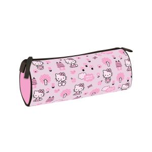 Okrogla prazna peresnica, roza HELLO KITTY