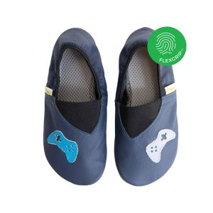 Fantovski usnjeni copati  FlexGrip GAMER, št. 33