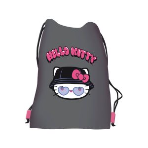  Vrečka za copate siva, HELLO KITTY