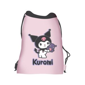 Vrečka za copate roza, Kuromi