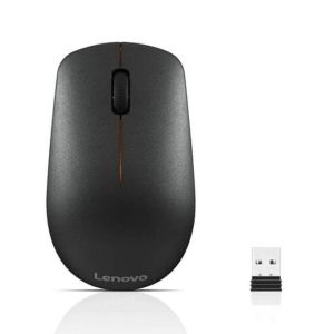 Miška Lenovo 400, brezžična, optična, 3 gumbi, črne barve, baterija 1x AA, ident GY50R91293
