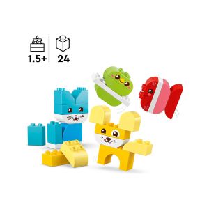 LEGO  Duplo My First 10477 Ustvarjalne ljubke domače živali 3v1