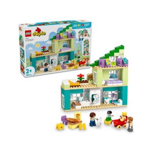 LEGO  Duplo Town 10470 3v1 Sodobna družinska hiša s figurami