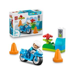LEGO  Duplo Town 10471 Modri policijski motor
