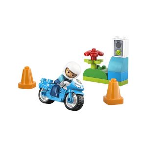 LEGO  Duplo Town 10471 Modri policijski motor