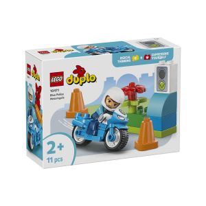 LEGO  Duplo Town 10471 Modri policijski motor