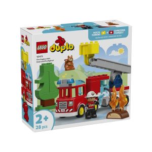 LEGO  Duplo Town 10473 Gasilsko vozilo s cevjo in gasilcem