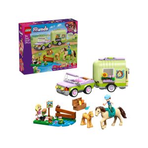 LEGO  Friends 42695 Prikolica za kobilo in žrebe