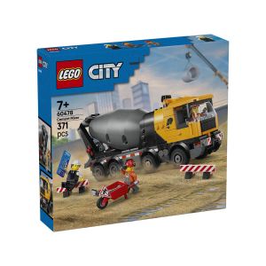 LEGO  City 60478 Tovornjak z mešalnikom betona