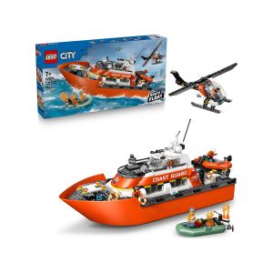 LEGO  City 60504 Reševalni čoln in helikopter obalne straže