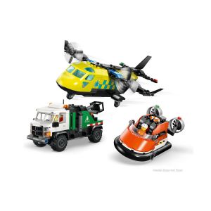 LEGO  City 60505 Remix  letalo, servisni tovornjak in vozilo na zračni blazini
