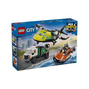LEGO  City 60505 Remix  letalo, servisni tovornjak in vozilo na zračni blazini