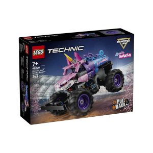 LEGO  Technic 42220 Monster Jam  Sparkle Smash  z motorjem na poteg