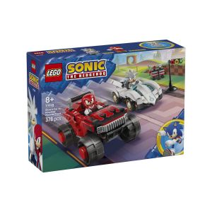 LEGO  Sonic 77118 Silver s Car vs Knuckles  Monster Truck