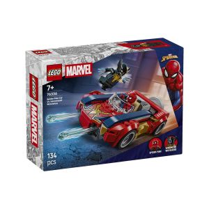 LEGO  Super Heroes 76336 Spider-Man v avtomobilu proti venomiziranemu Wolverinu