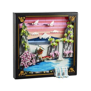 LEGO  Art 31218 Pokrajina s cvetočimi japonskimi češnjami