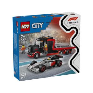 LEGO City 60493 Razstavni tovornjak F1  z dirkalnikom Audi F1